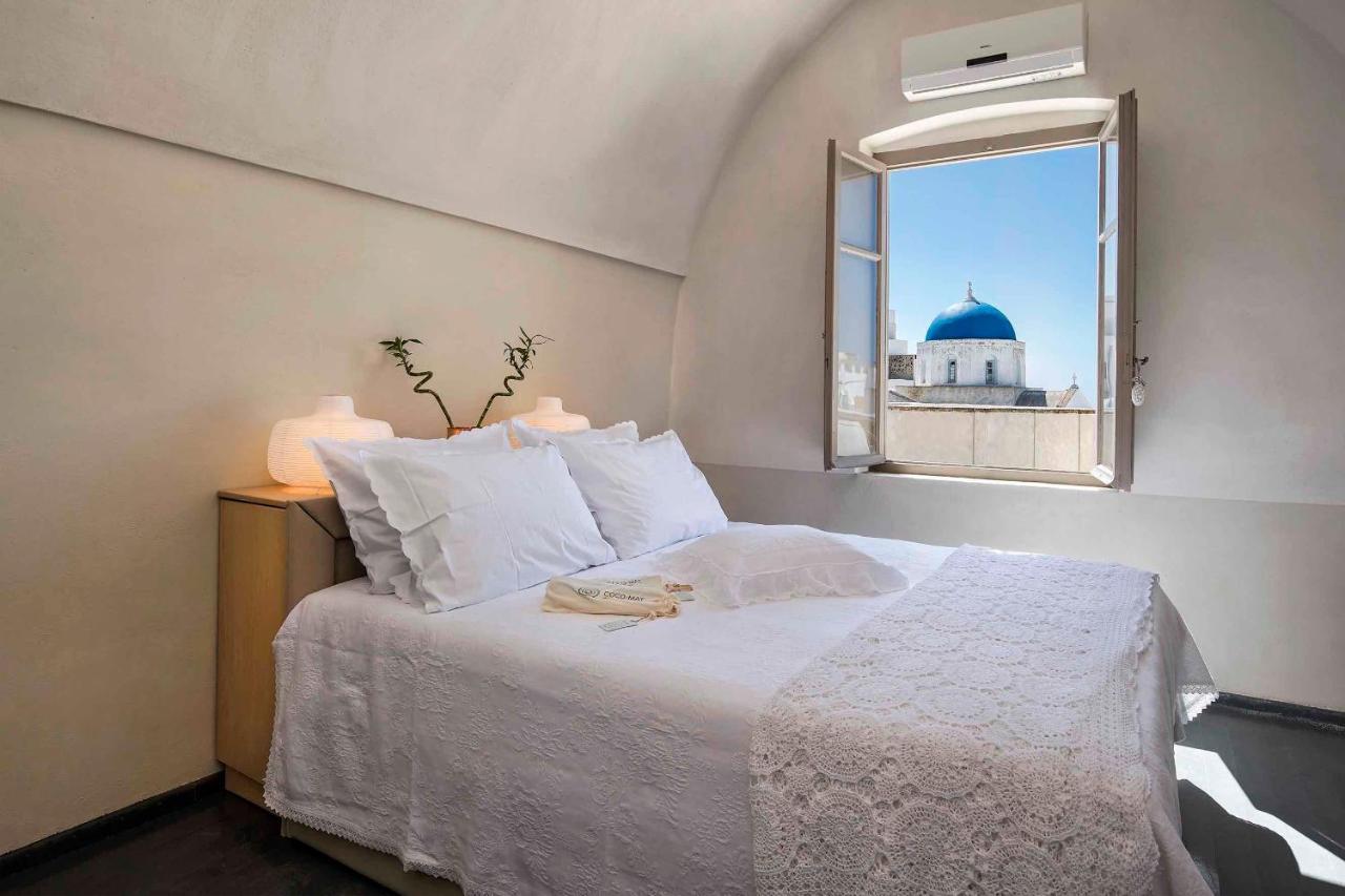 Sandandstone Villa Santorini Megalochori  Eksteriør billede