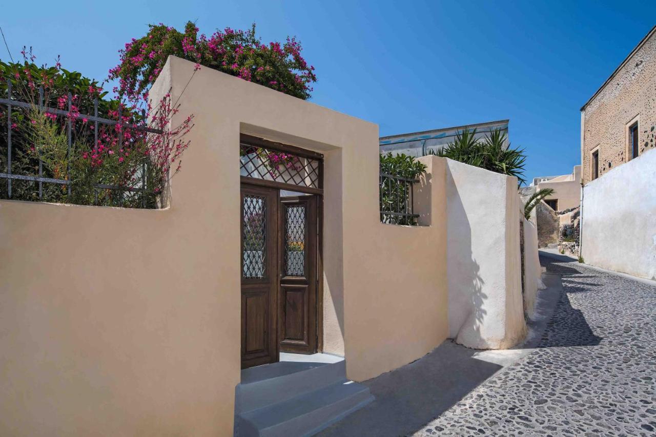 Sandandstone Villa Santorini Megalochori  Eksteriør billede