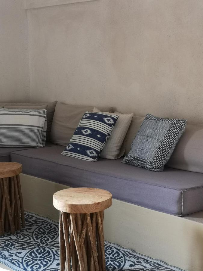 Sandandstone Villa Santorini Megalochori  Eksteriør billede